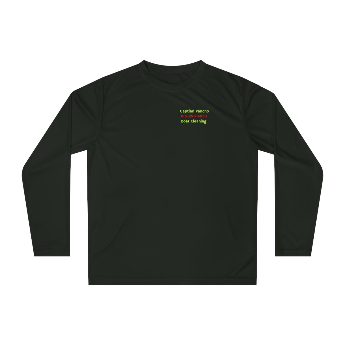 Pancho Performance Long Sleeve Shirt — Boat Cleaning for my friend Pancho Tee