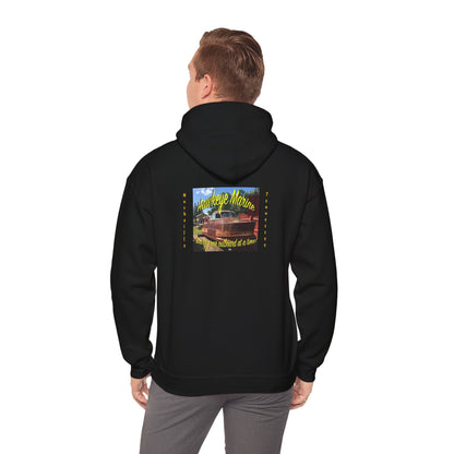 Hawkeye Marine printed - Unisex Heavy Blend™ Hooded Sweatshirt