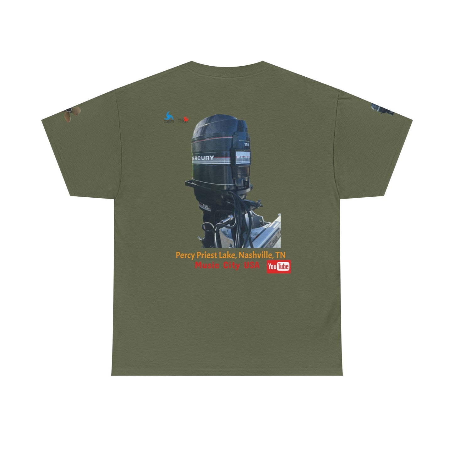 Hawkeye Marine Mercury printed -Unisex Heavy Cotton Tee