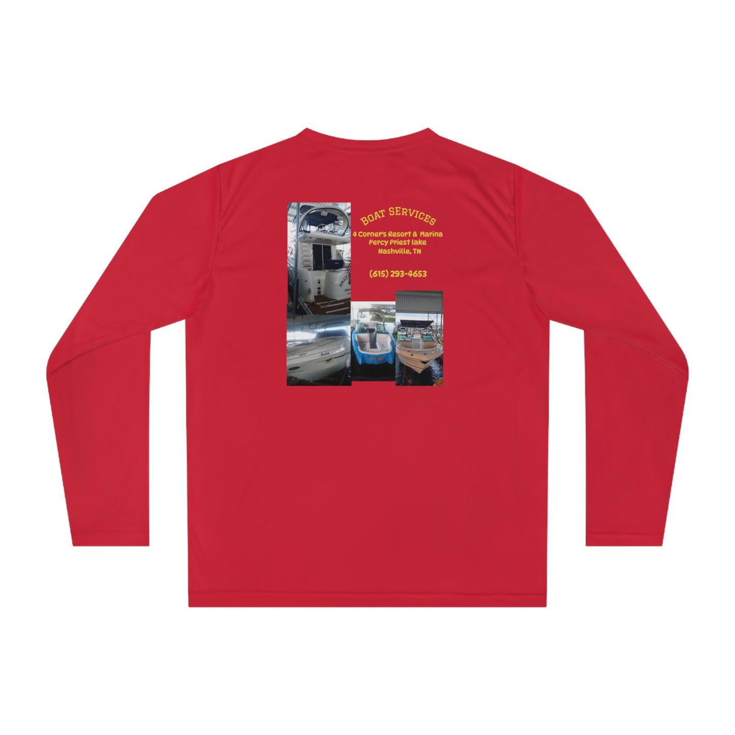 Performance Long Sleeve Shirt — Custom Boat Repair Tee
