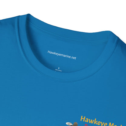 Hawkeye Marine - two boats Unisex Softstyle T-Shirt