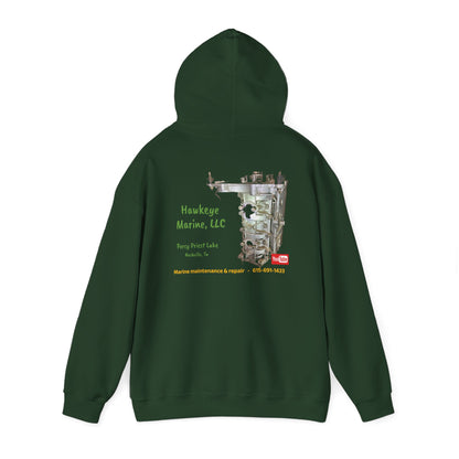 Hawkeye Marine - Unisex Heavy Blend™ Hooded Sweatshirt