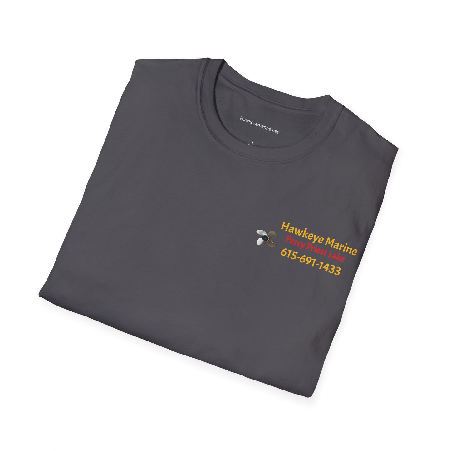 Hawkeye Marine - two boats Unisex Softstyle T-Shirt