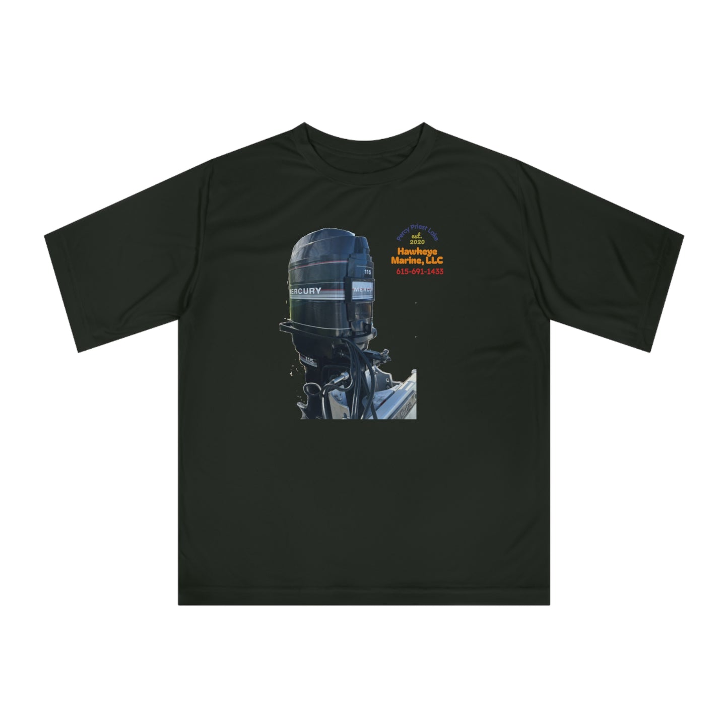Boat Rescue Performance T-Shirt — "Saving One Boat at a Time"