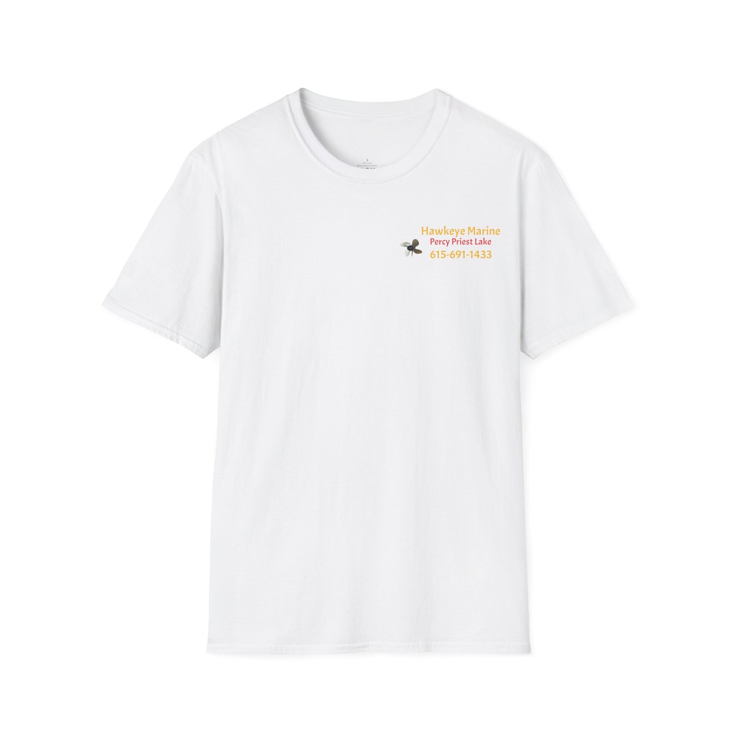 Hawkeye Marine - two boats Unisex Softstyle T-Shirt