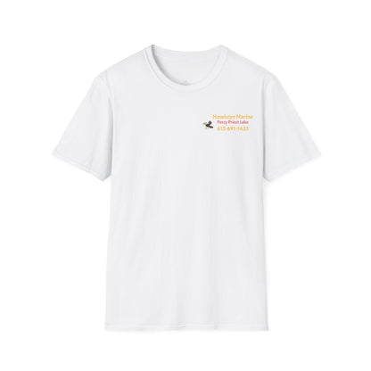 Hawkeye Marine - two boats Unisex Softstyle T-Shirt