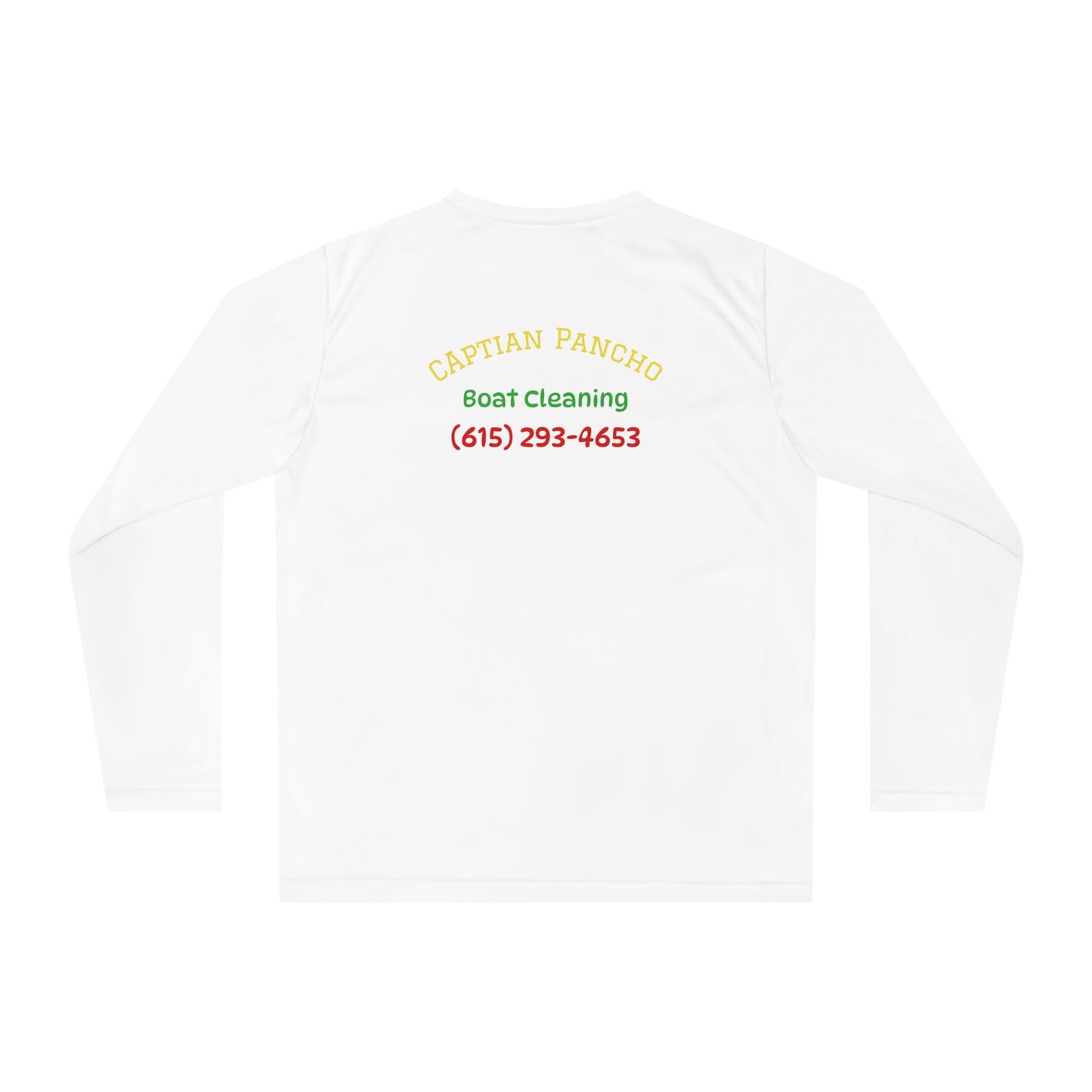 Pancho Performance Long Sleeve Shirt — Boat Cleaning for my friend Pancho Tee