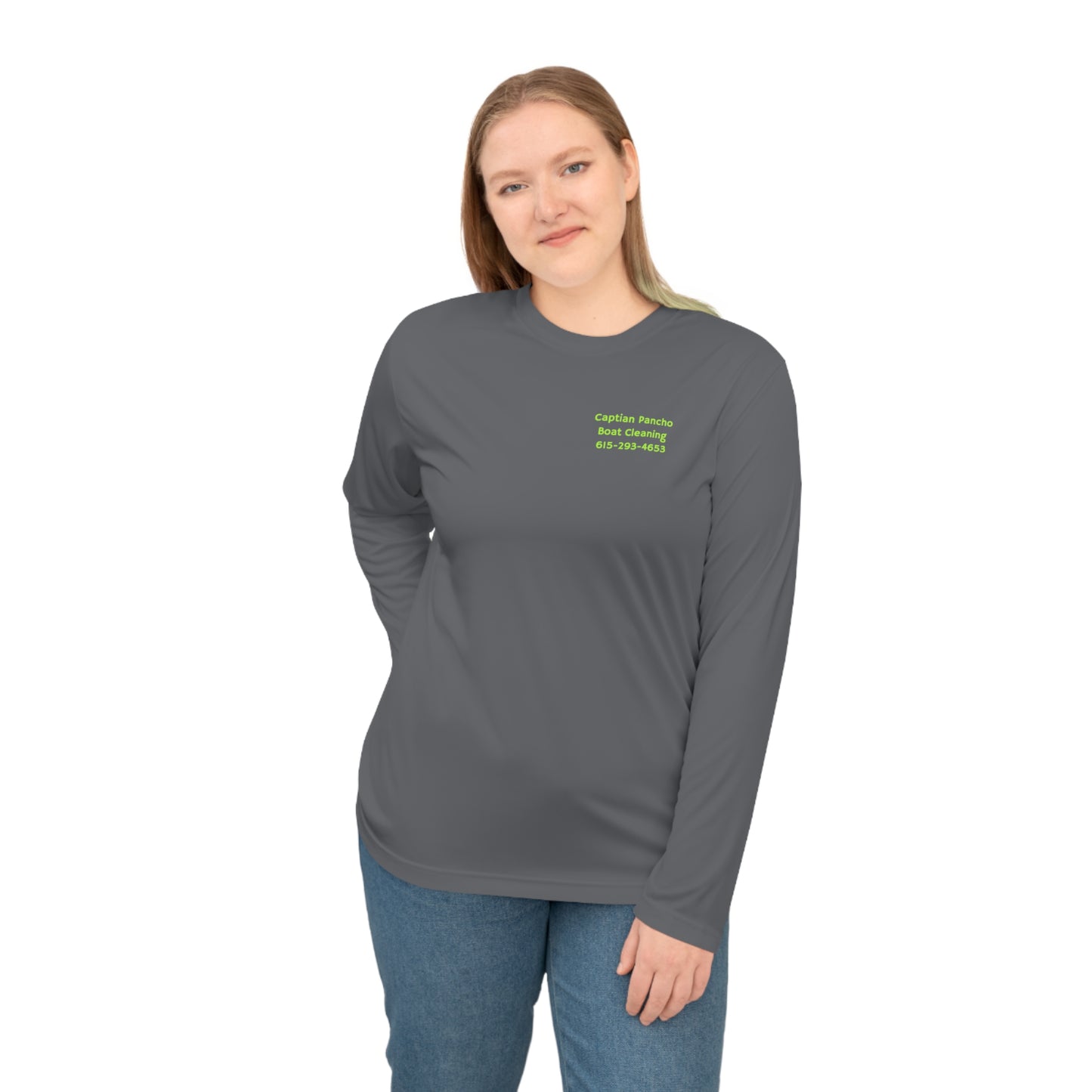 Pancho Performance Long Sleeve Shirt — Boat Cleaning for my friend Pancho Tee