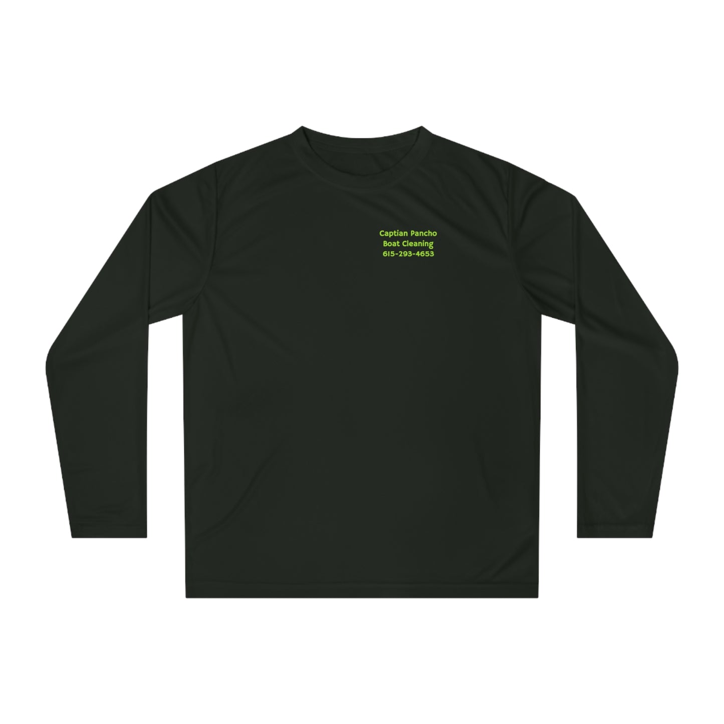 Pancho Performance Long Sleeve Shirt — Boat Cleaning for my friend Pancho Tee