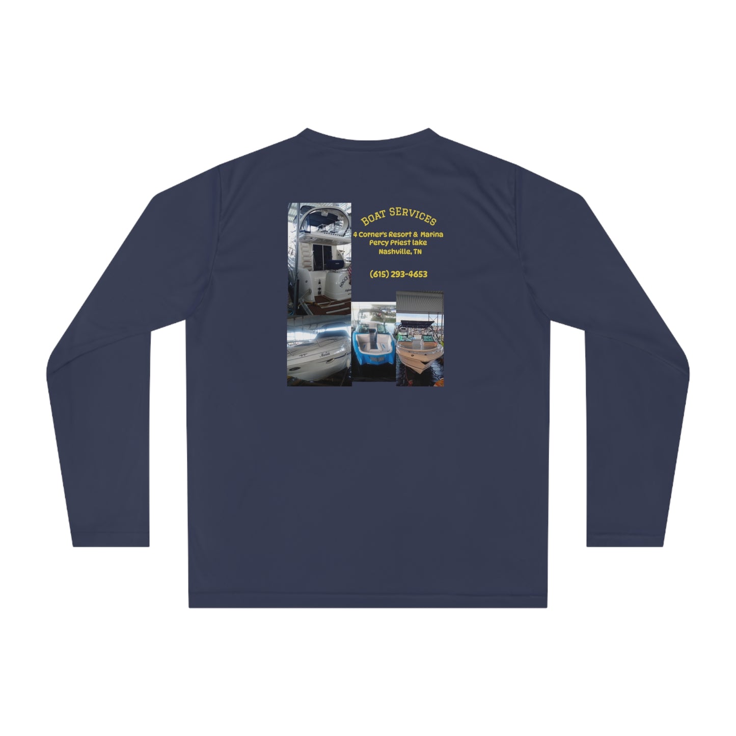 Performance Long Sleeve Shirt — Custom Boat Repair Tee
