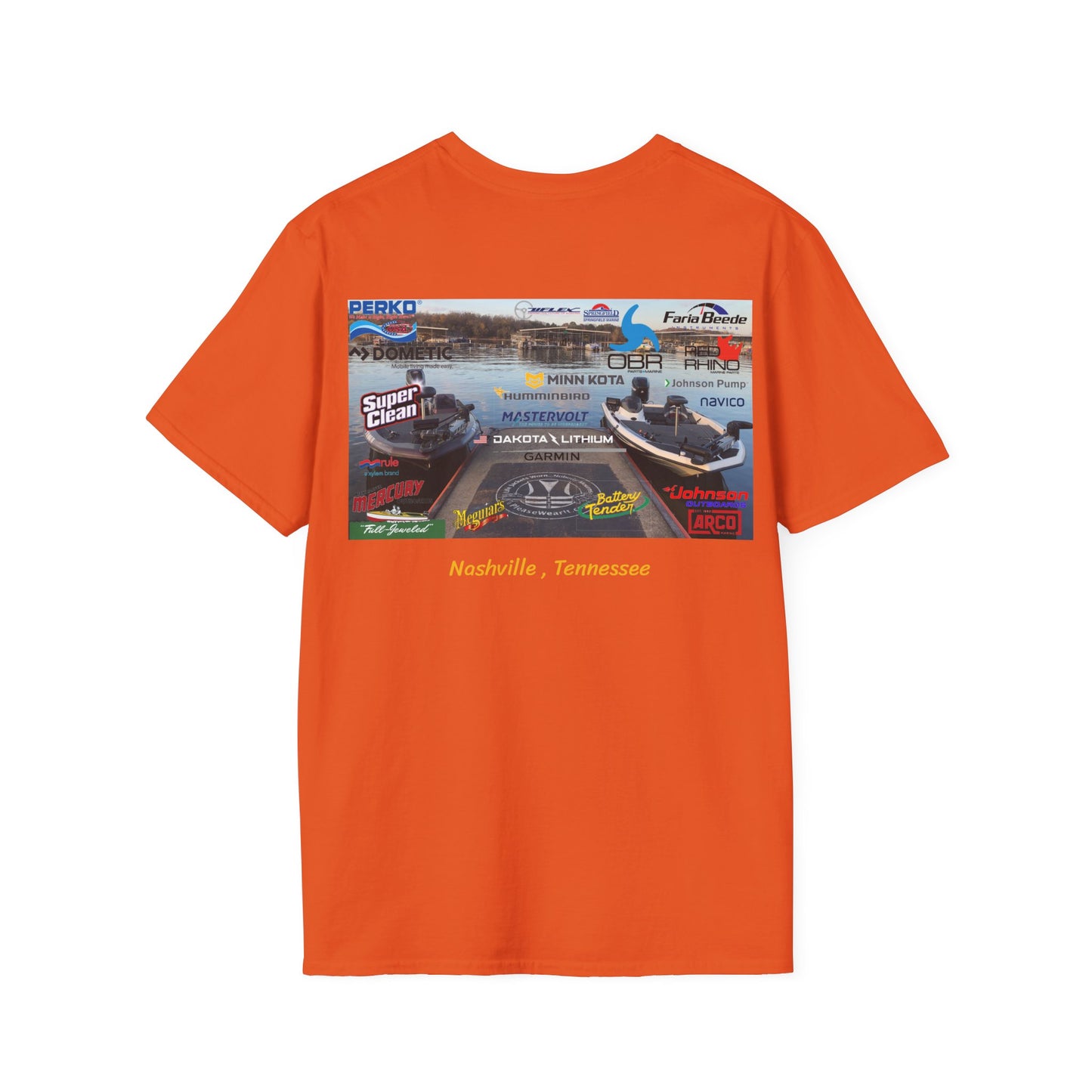 Hawkeye Marine - two boats Unisex Softstyle T-Shirt
