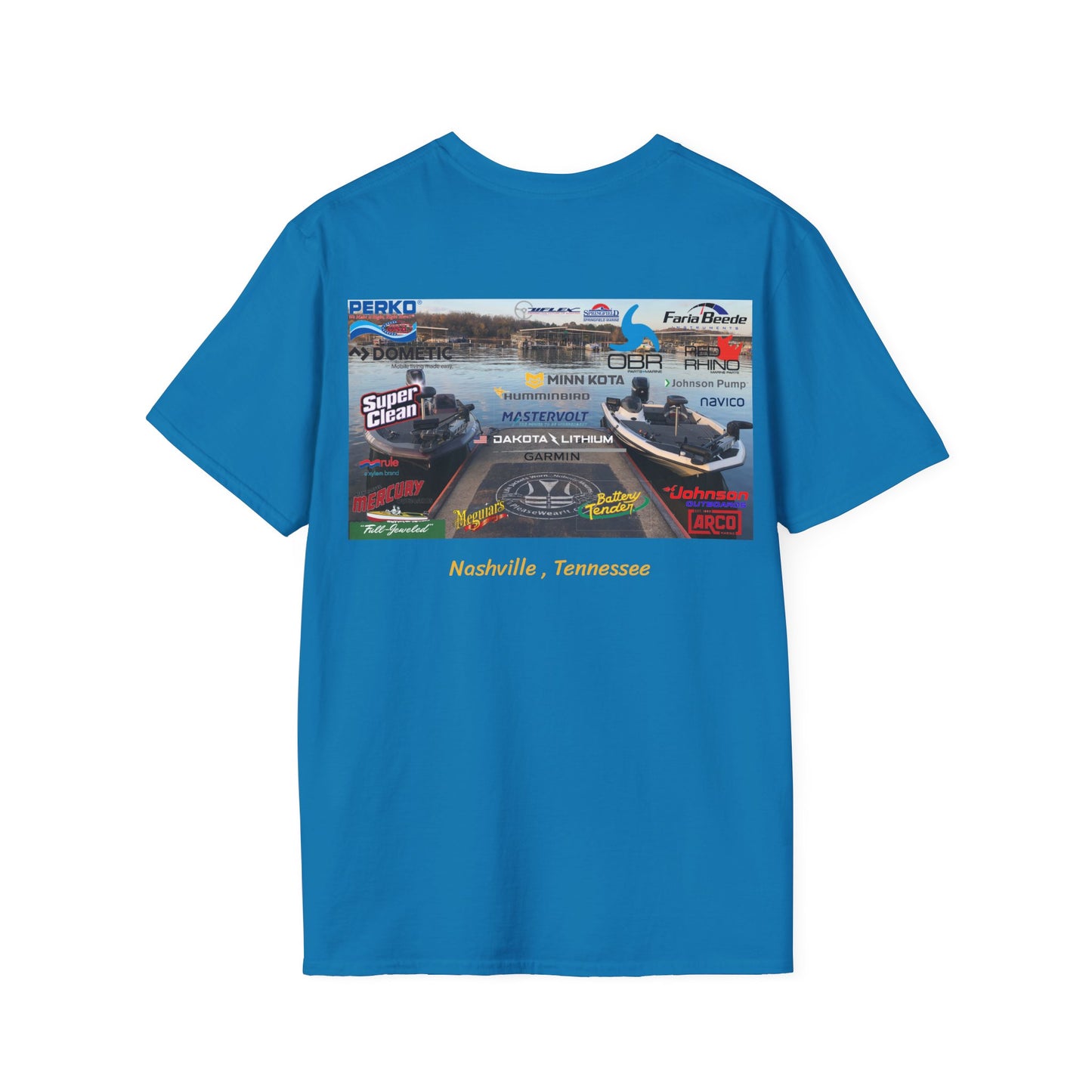 Hawkeye Marine - two boats Unisex Softstyle T-Shirt