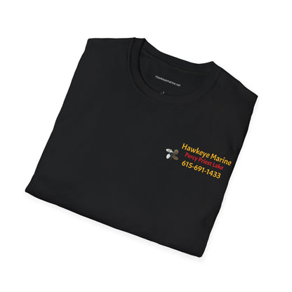 Hawkeye Marine - two boats Unisex Softstyle T-Shirt