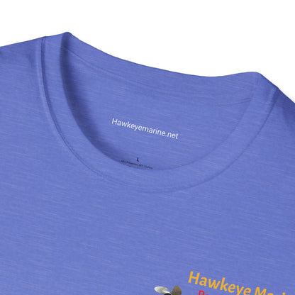Hawkeye Marine - two boats Unisex Softstyle T-Shirt