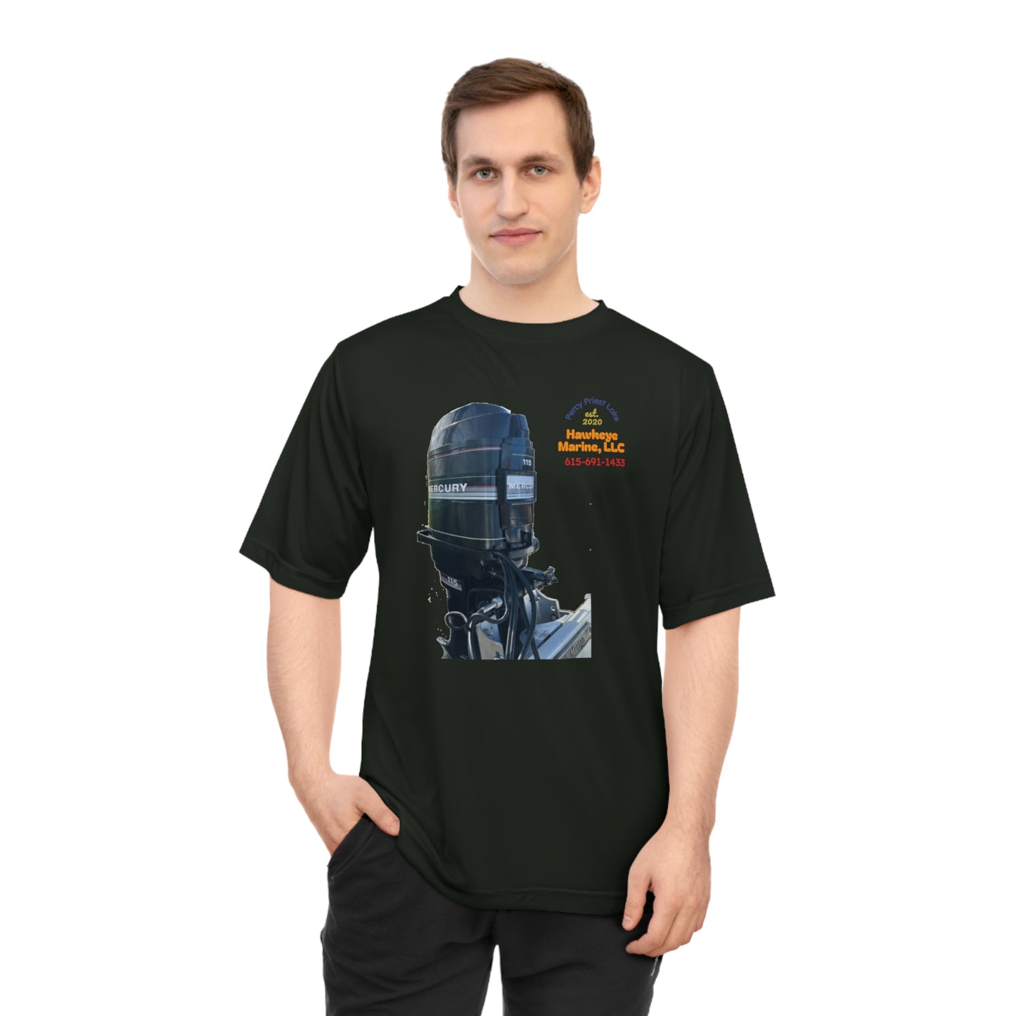 Boat Rescue Performance T-Shirt — "Saving One Boat at a Time"