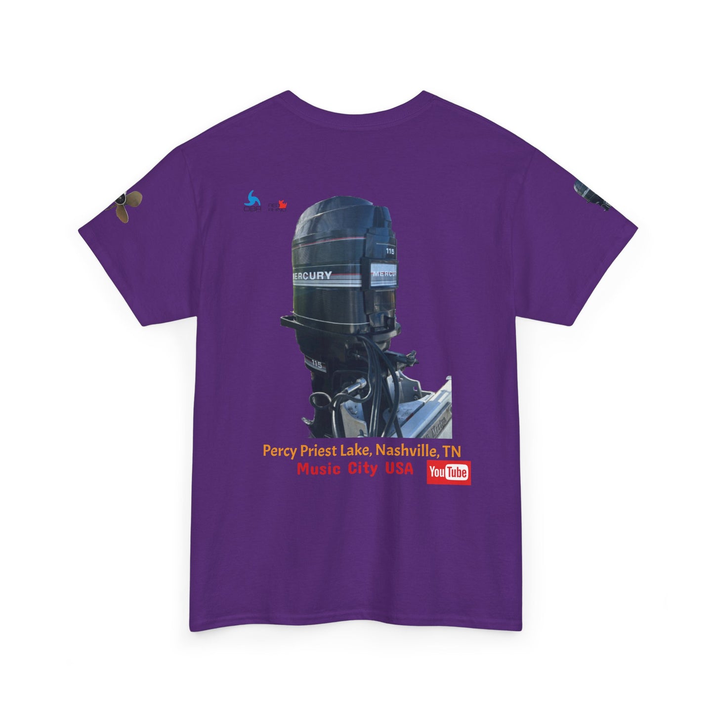 Hawkeye Marine Mercury printed -Unisex Heavy Cotton Tee