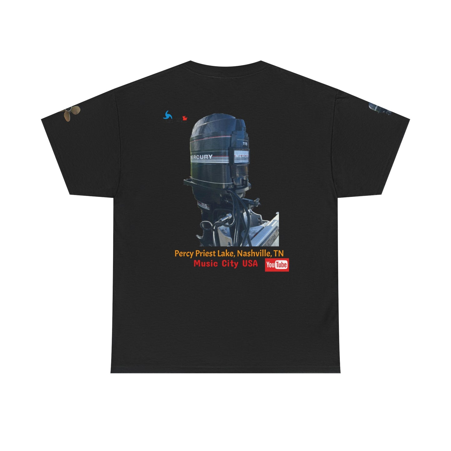 Hawkeye Marine Mercury printed -Unisex Heavy Cotton Tee