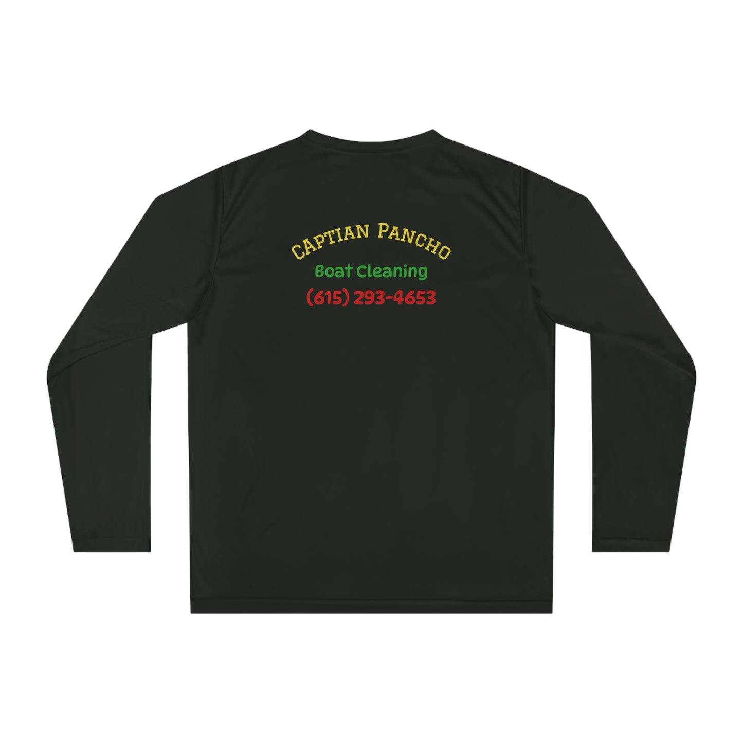 Pancho Performance Long Sleeve Shirt — Boat Cleaning for my friend Pancho Tee