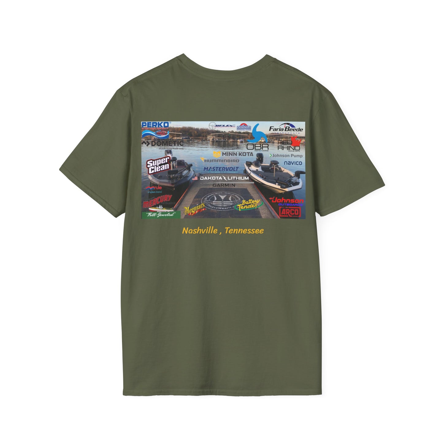 Hawkeye Marine - two boats Unisex Softstyle T-Shirt