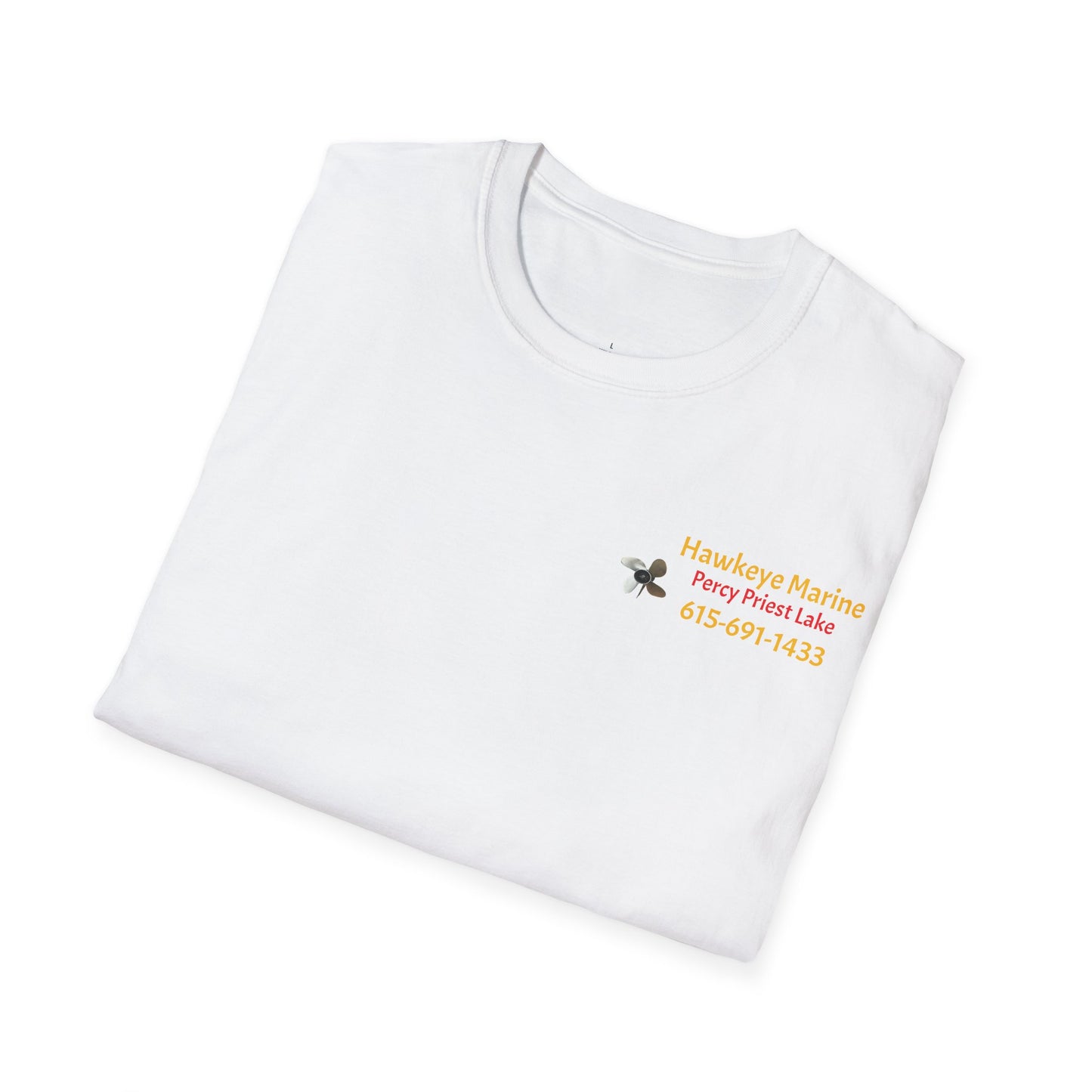 Hawkeye Marine - two boats Unisex Softstyle T-Shirt