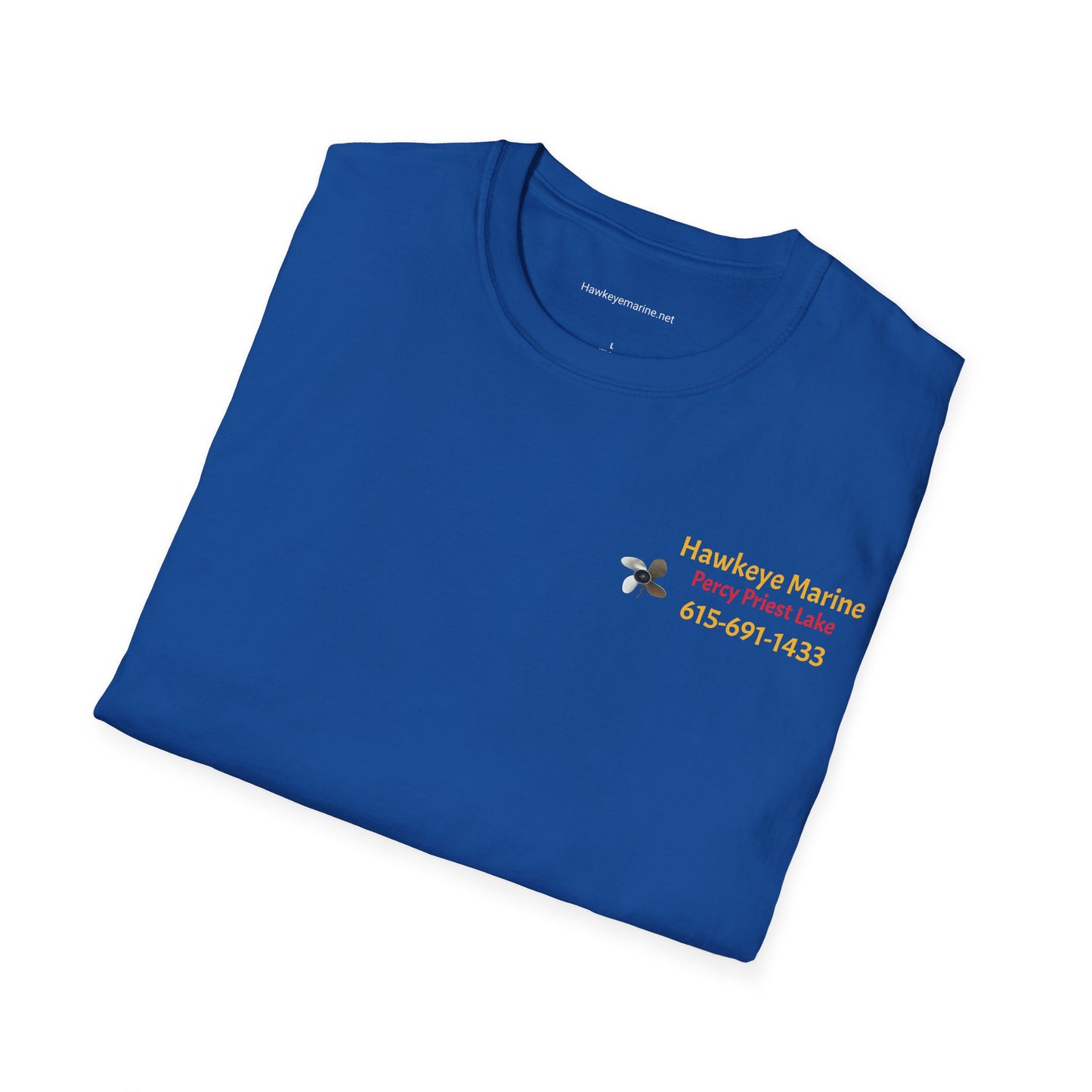 Hawkeye Marine - two boats Unisex Softstyle T-Shirt