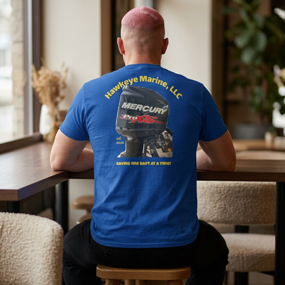 Hawkeye Marine Logo T-Shirt — Mercury ProXs