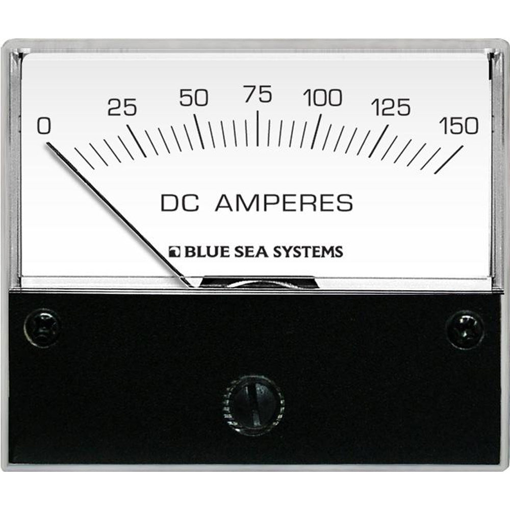 Amperímetro analógico de CC Blue Sea 8018 - Cara de 2-3/4", 0-150 amperios CC [8018]