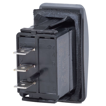 Blue Sea 8234 Water Resistant Contura III Switch - (ON)-OFF-(ON) - Grey [8234]