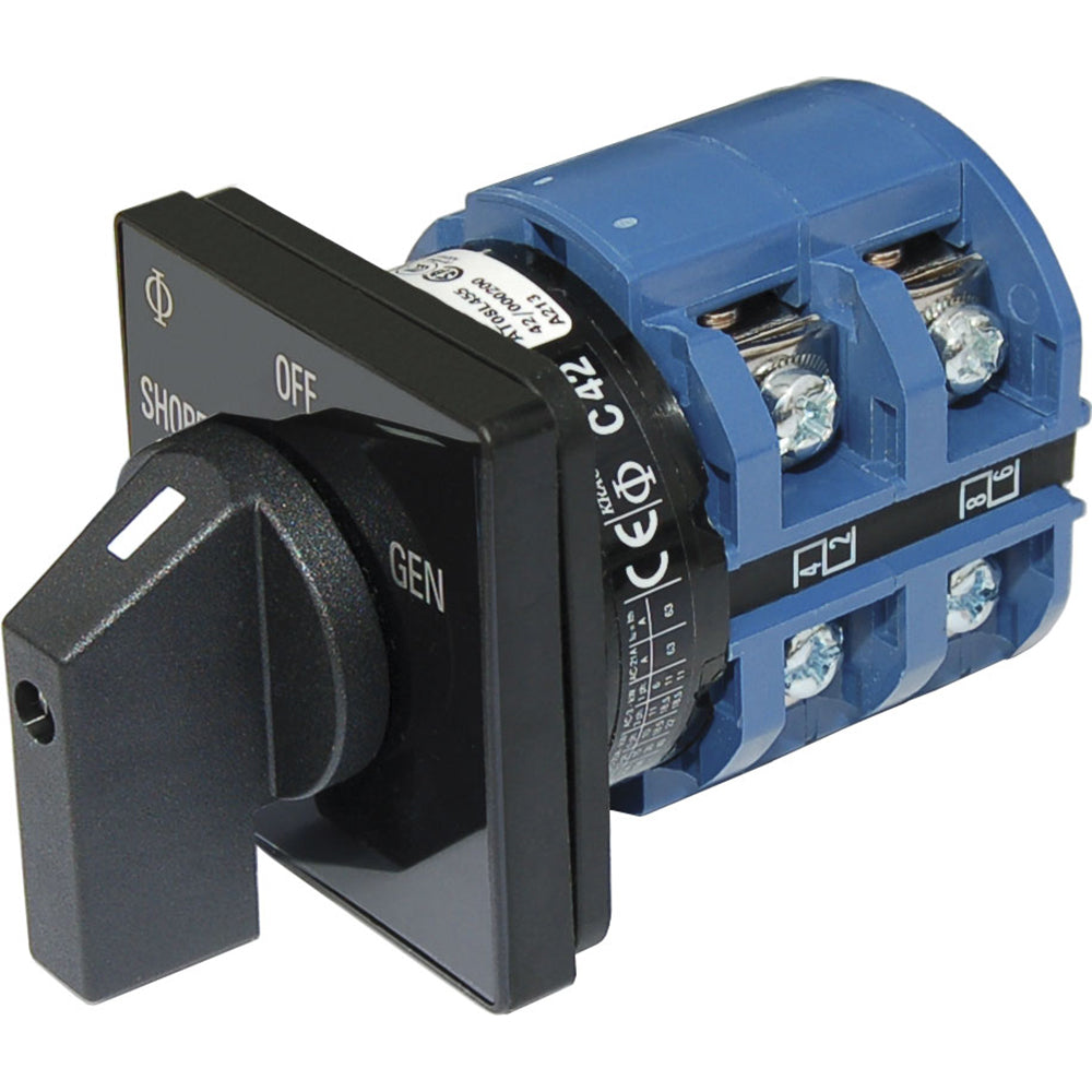 Interruptor Blue Sea 9011, AV 120VAC 65A APAGADO +2 posiciones [9011]