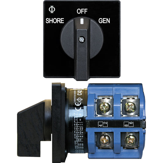 Interruptor Blue Sea 9011, AV 120VAC 65A APAGADO +2 posiciones [9011]