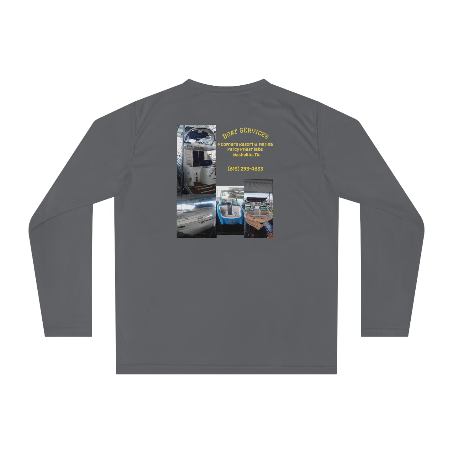 Performance Long Sleeve Shirt — Custom Boat Repair Tee