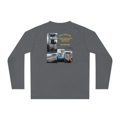 Performance Long Sleeve Shirt — Custom Boat Repair Tee