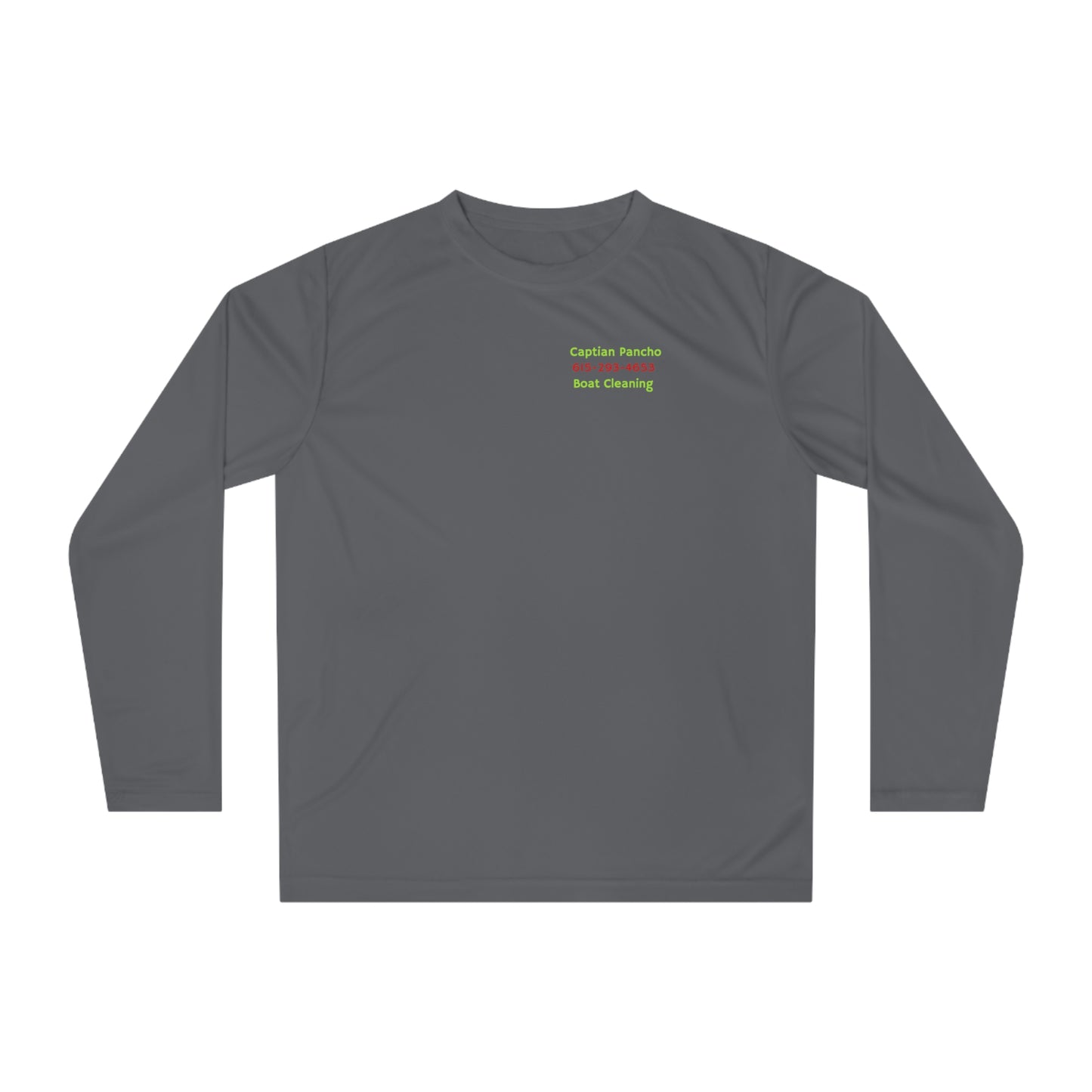Pancho Performance Long Sleeve Shirt — Boat Cleaning for my friend Pancho Tee