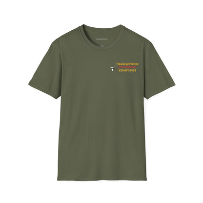 Hawkeye Marine - two boats Unisex Softstyle T-Shirt