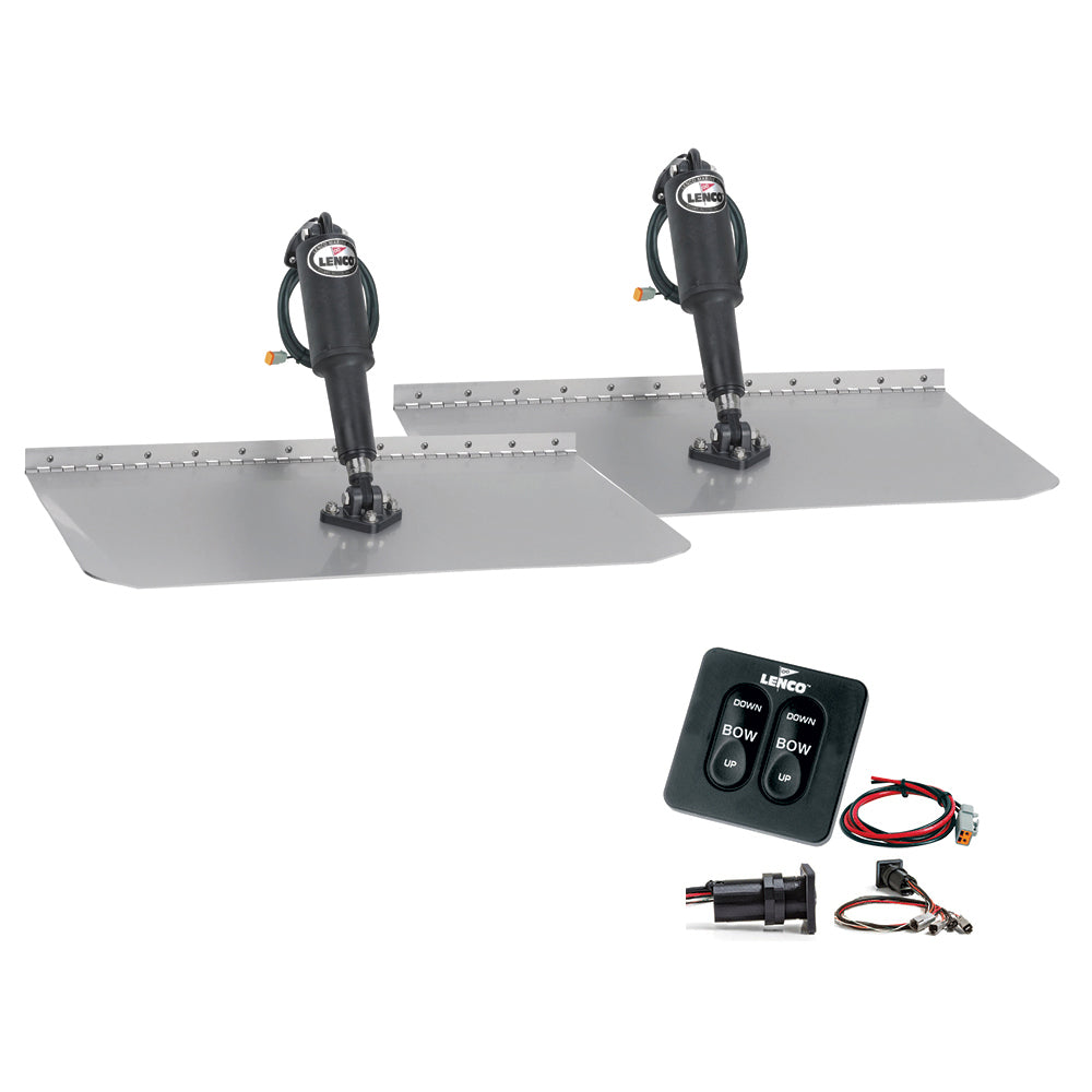 Kit de pestañas de ajuste estándar Lenco de 12"x12" con interruptor integrado estándar de 12 V [15105-102]