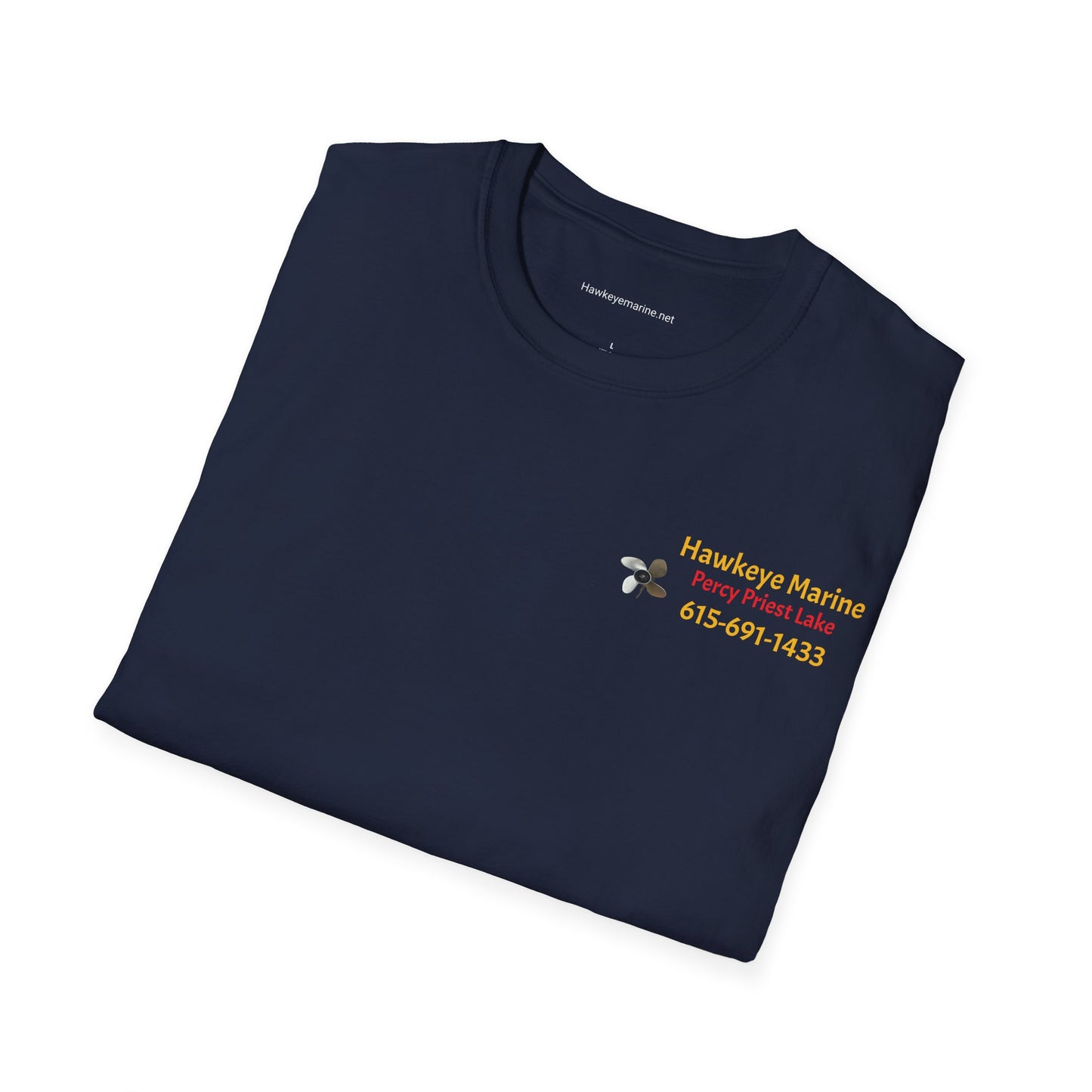 Hawkeye Marine - two boats Unisex Softstyle T-Shirt