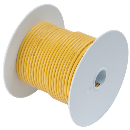 Cable de batería Ancor amarillo 8 AWG - 25' [111902]