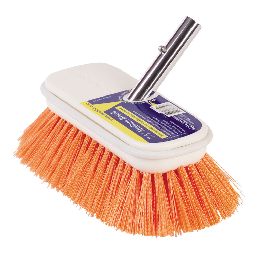 Cepillo mediano Swobbit de 7,5" - Naranja [SW77350]