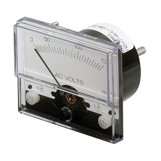 Voltímetro de CA analógico Paneltronics - 0-150 VCA - 2-1/2" [289-003]