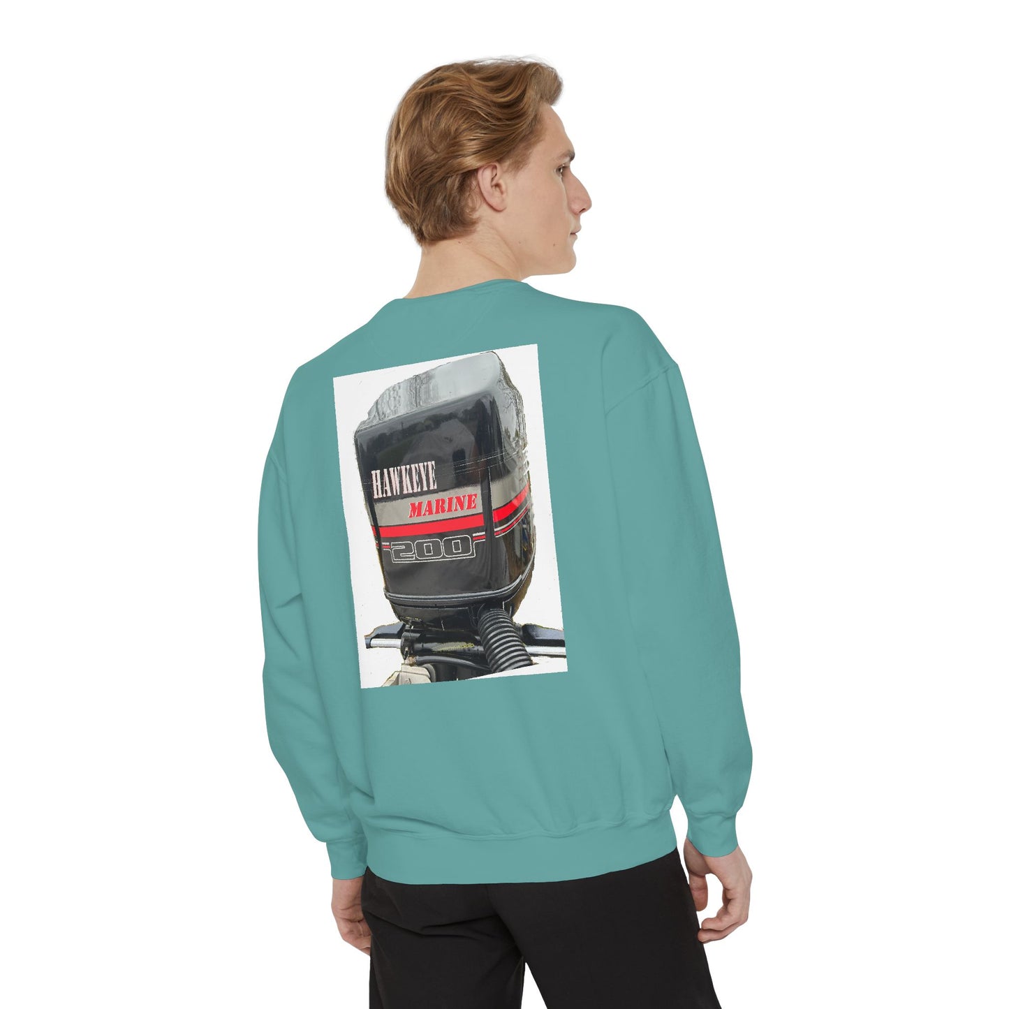 Hawkeye Marine - Unisex Garment-Dyed Sweatshirt