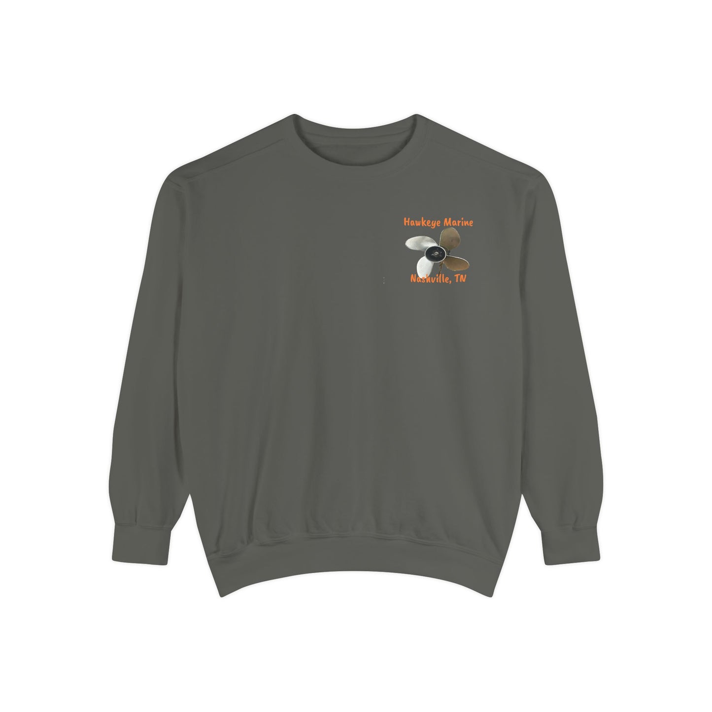 Hawkeye Marine - Unisex Garment-Dyed Sweatshirt