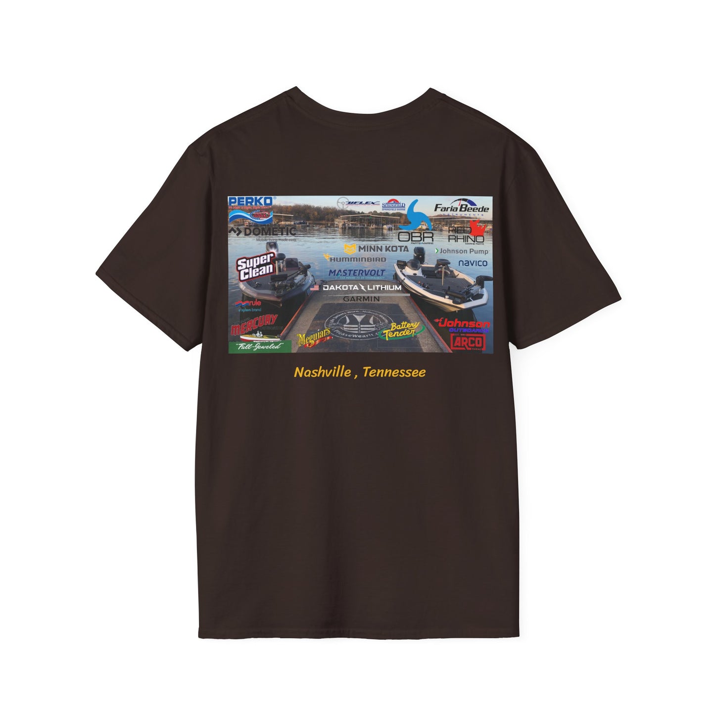 Hawkeye Marine - two boats Unisex Softstyle T-Shirt