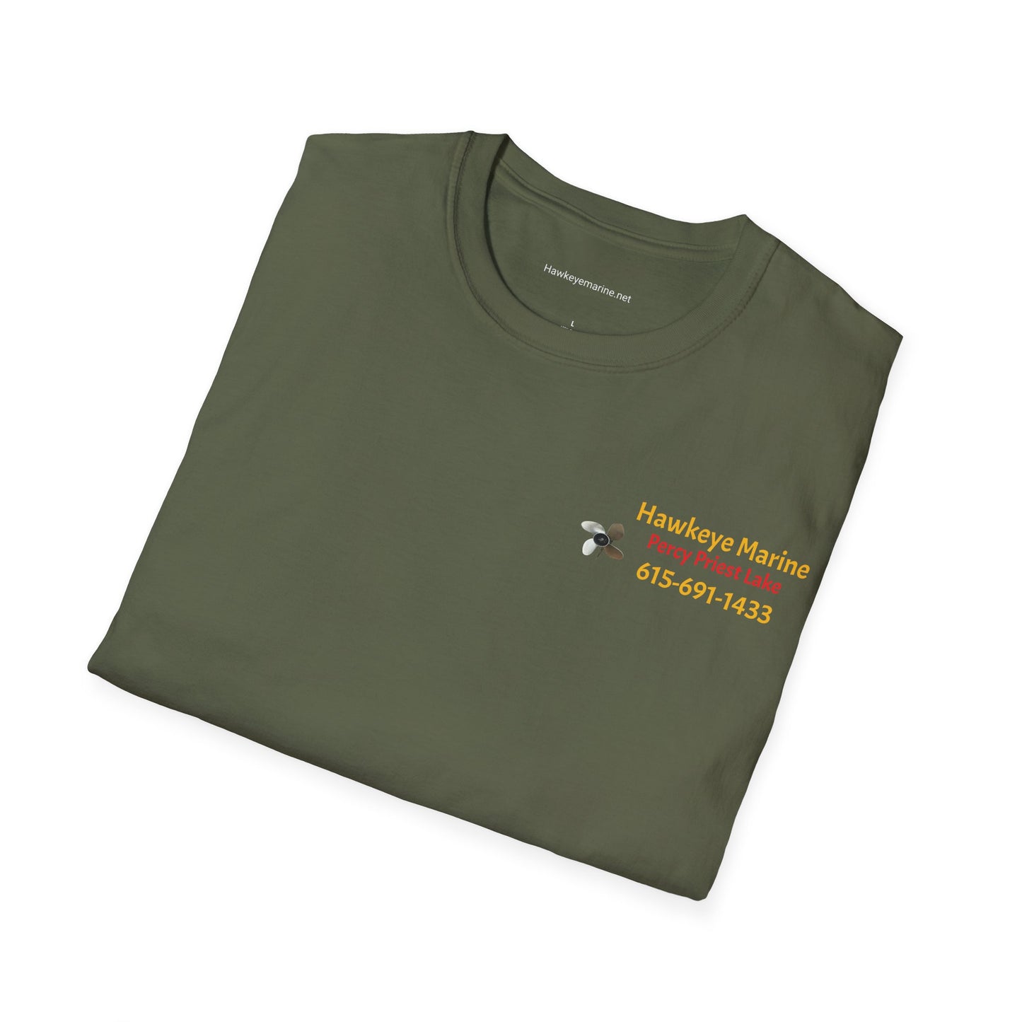 Hawkeye Marine - two boats Unisex Softstyle T-Shirt
