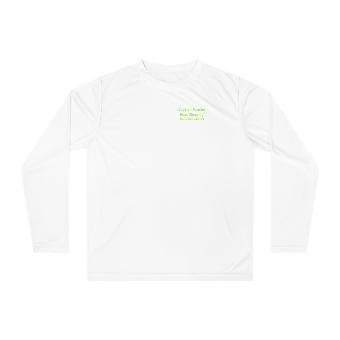 Pancho Performance Long Sleeve Shirt — Boat Cleaning for my friend Pancho Tee