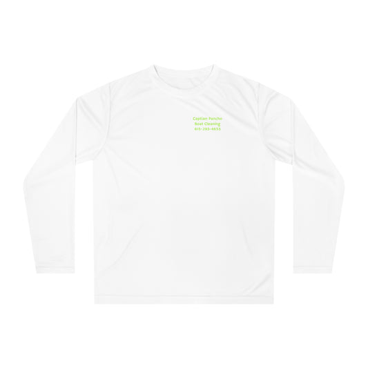 Pancho Performance Long Sleeve Shirt — Boat Cleaning for my friend Pancho Tee