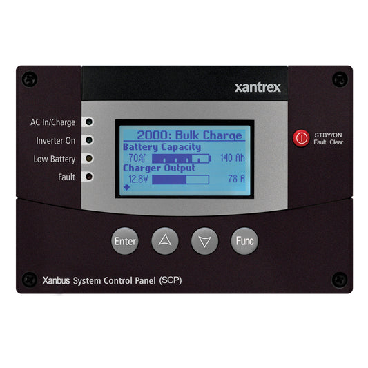 Panel de control del sistema Xantrex Xanbus (SCP) para Freedom SW2012/3012 [809-0921]