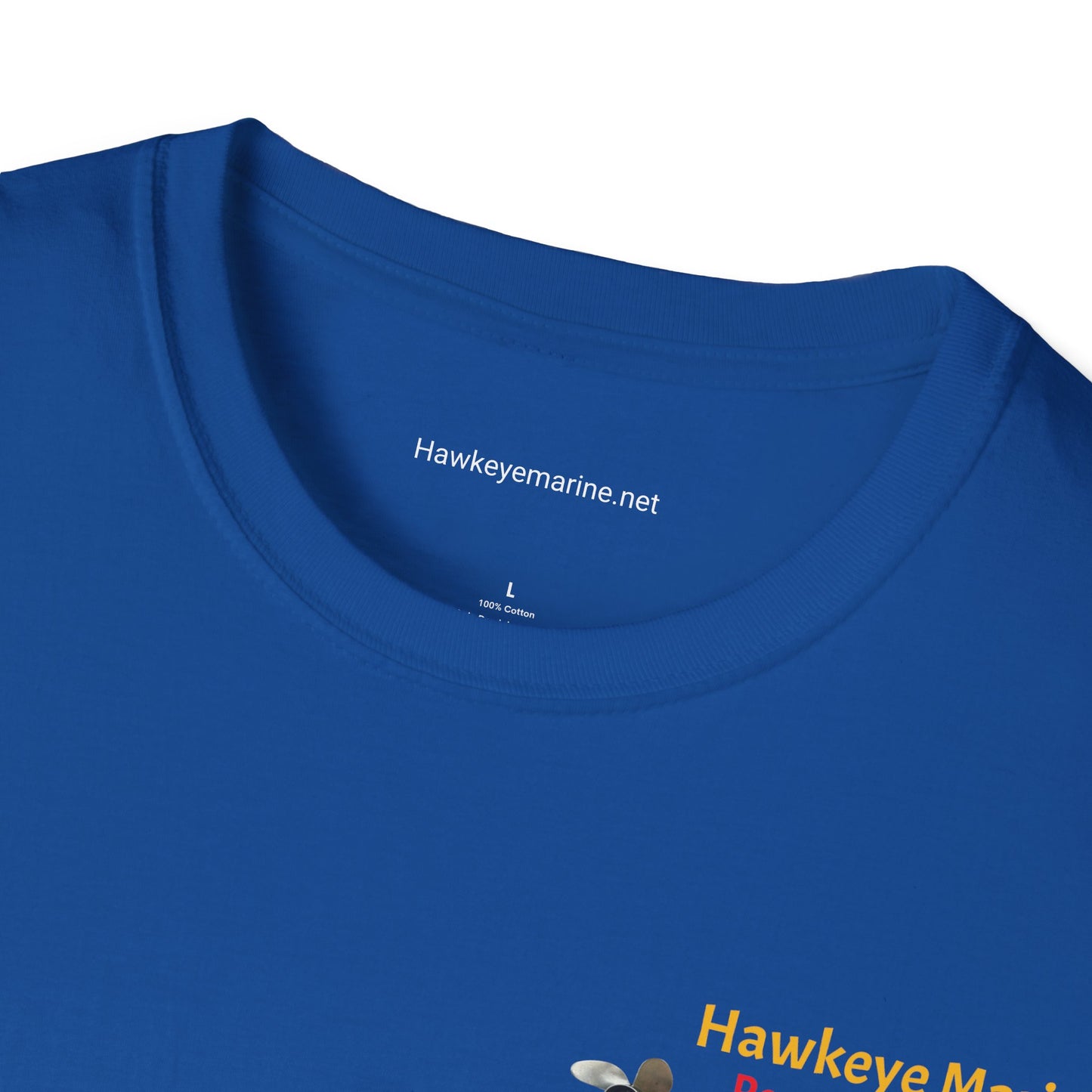 Hawkeye Marine - two boats Unisex Softstyle T-Shirt