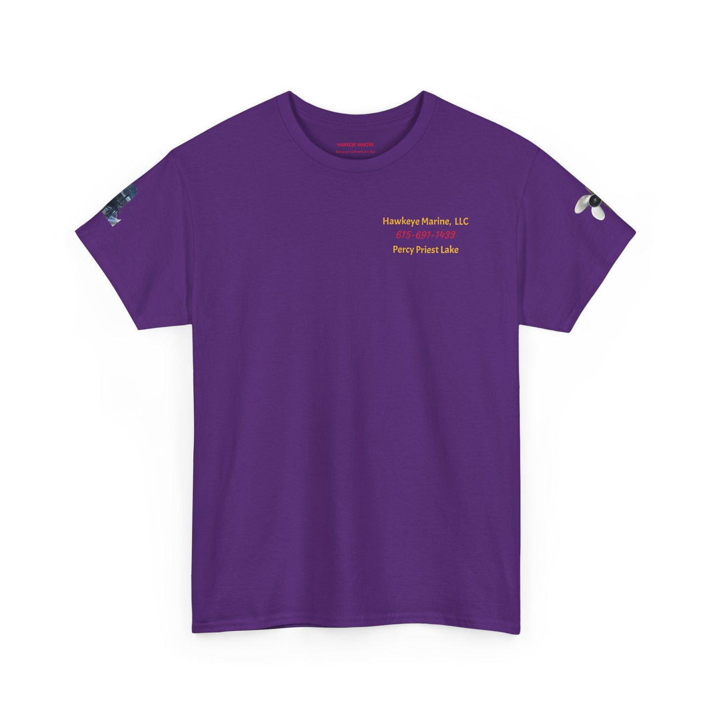 Hawkeye Marine Mercury printed -Unisex Heavy Cotton Tee