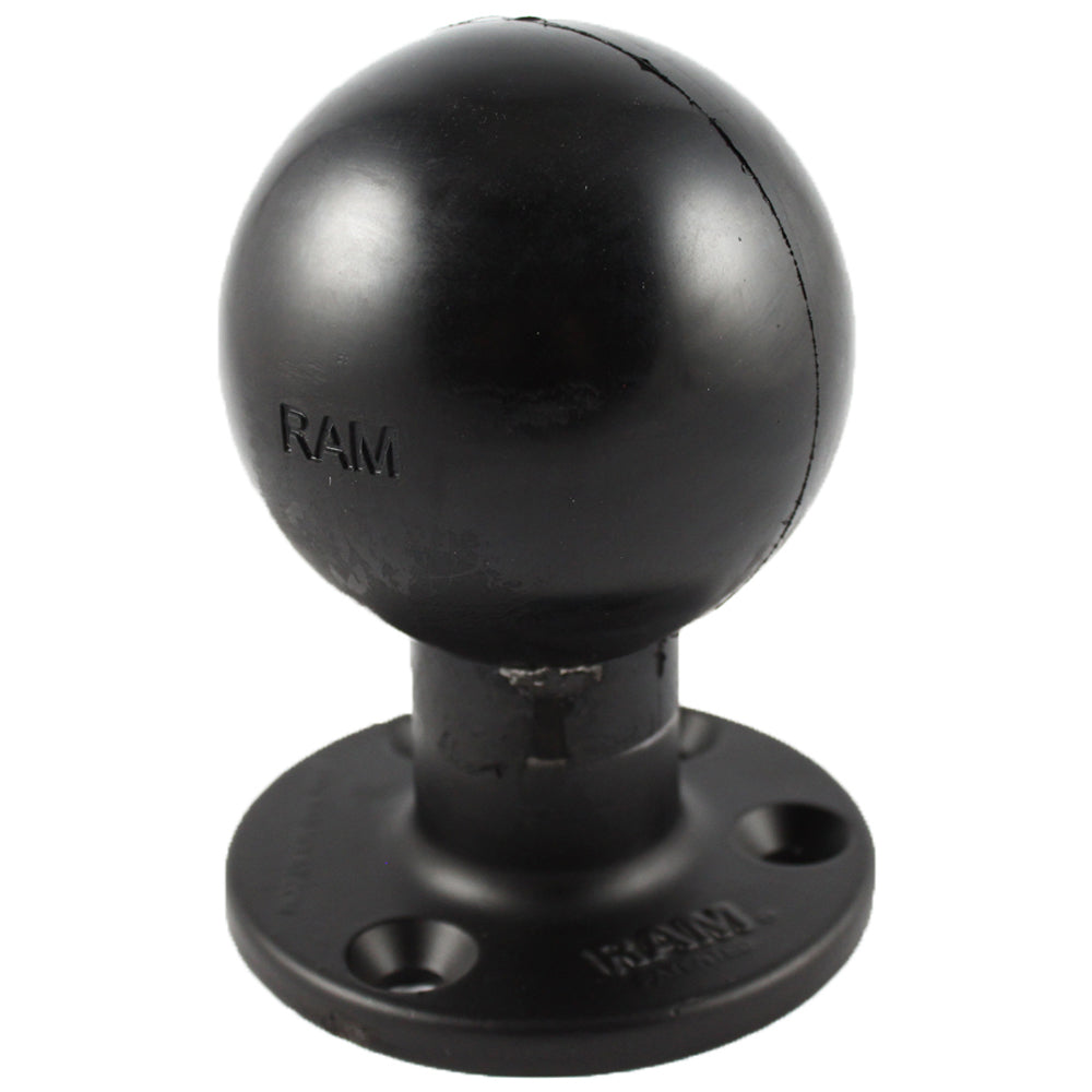 RAM Mount 3.68" Round Base w/3-3/8" E Size Ball [RAM-E-202U]