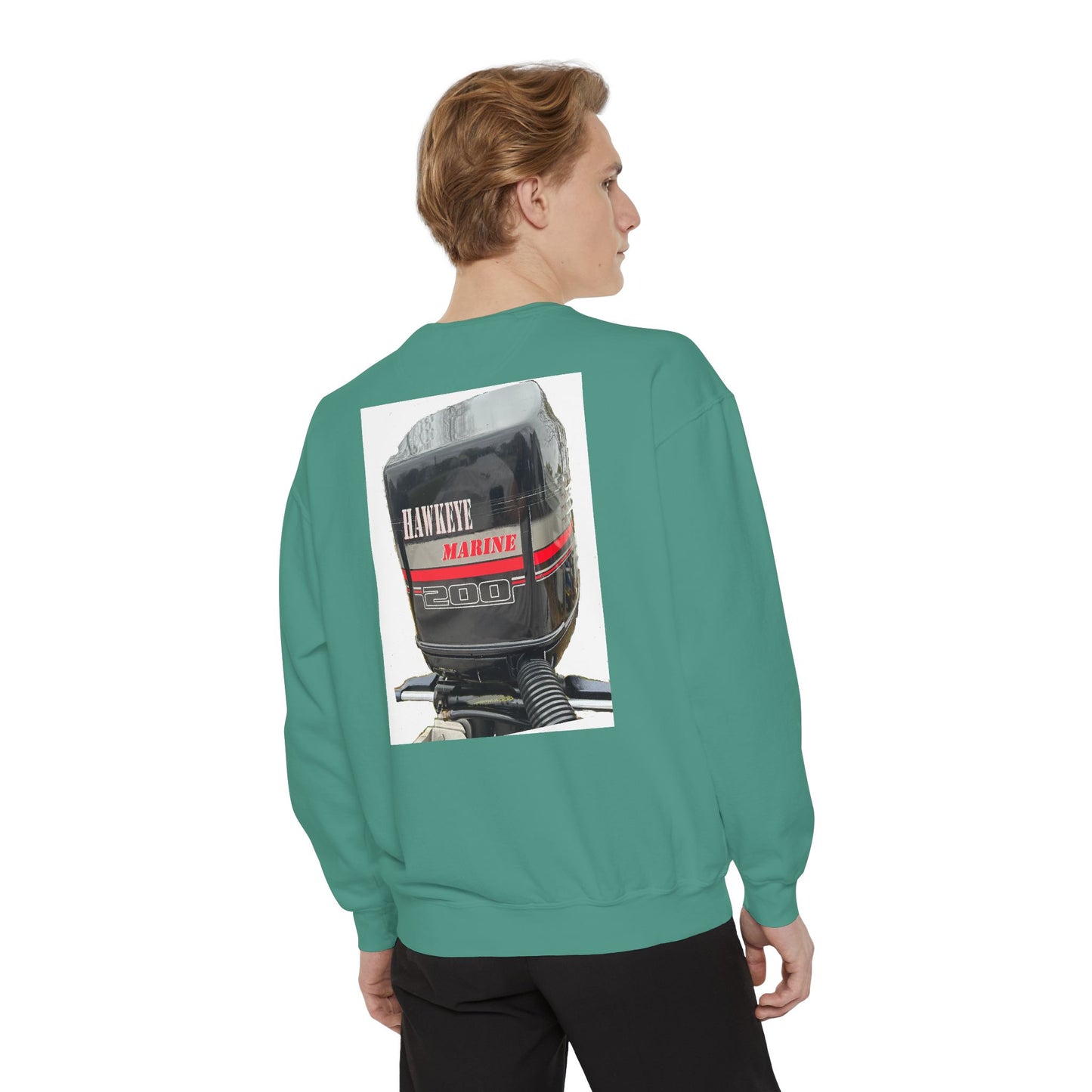 Hawkeye Marine - Unisex Garment-Dyed Sweatshirt